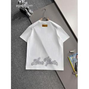LOUIS VUITTONブランド コピー 専門店韓国人気 カジュアルの定番 人気高いアイテムTシャツ