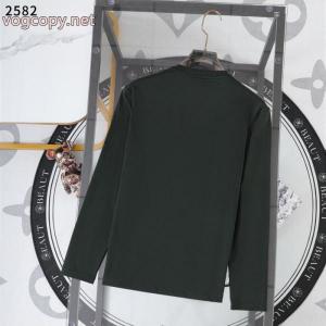 コピー ブランド 優良格上げ！ 抜群の存在感 大人の品漂うLOUIS VUITTON長袖Tシャツ