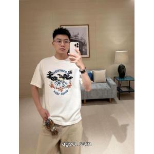 偽物 ブランド 販売おしゃれ上級者に着 セール中 スタイリッシュな印象TシャツLOUIS VUITTON