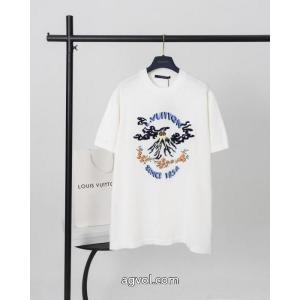 偽物 ブランド 販売おしゃれ上級者に着 セール中 スタイリッシュな印象TシャツLOUIS VUITTON