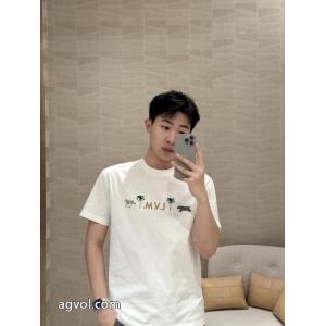 男女共用 シルエットな雰囲気 手持ち&ショルダー掛けTシャツLOUIS VUITTONスーパー ブランド コピー