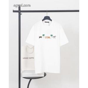 男女共用 シルエットな雰囲気 手持ち&ショルダー掛けTシャツLOUIS VUITTONスーパー ブランド コピー