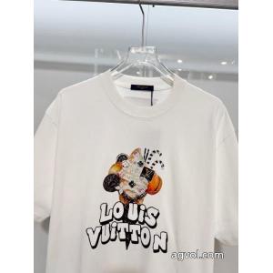 LOUIS VUITTONスーパー コピー ブランド 専門店肌触りがとても良い 絶妙な抜け感 定番最新作    半袖Tシャツ..
