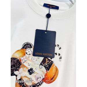 LOUIS VUITTONスーパー コピー ブランド 専門店肌触りがとても良い 絶妙な抜け感 定番最新作    半袖Tシャツ..