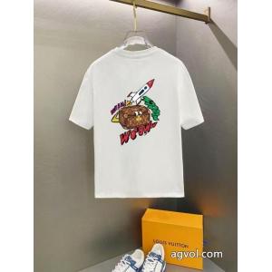 LOUIS VUITTON海外販売開始 売れ筋！ VIPセール半袖Tシャツブランド 通販 激安
