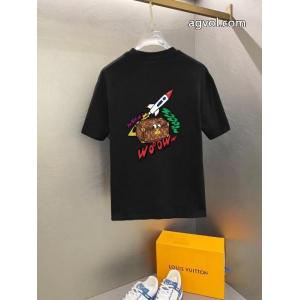 LOUIS VUITTON海外販売開始 売れ筋！ VIPセール半袖Tシャツブランド 通販 激安