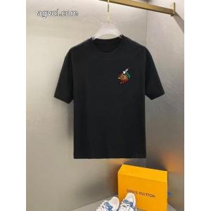 LOUIS VUITTON海外販売開始 売れ筋！ VIPセール半袖Tシャツブランド 通販 激安