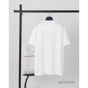 限定SALE 先取り秋冬限定新作 ファッション 人気LOUIS VUITTONブランド コピー 優良半袖Tシャツ