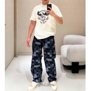 限定SALE 先取り秋冬限定新作 ファッション 人気LOUIS VUITTONブランド コピー 優良半袖Tシャツ