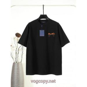 TシャツLOUIS VUITTONスーパー コピー着心地良く セール価格でお得 人気新作ロゴ入り