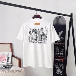 TシャツLOUIS VUITTONコピー ブランド 通販好印象265% 毎年定番 ストリート系原宿系 