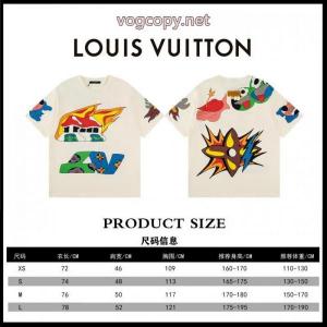 即発送　2026秋冬新作定番 完売間近 大人感漂う秋冬新作コピー ブランド 販売LOUIS VUITTONTシャツ