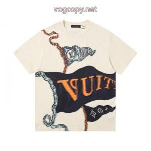 お洒落で人気アイテム VIPセールで奇跡 国内在庫有Tシャツ 2026ブランドコピーLOUIS VUITTON