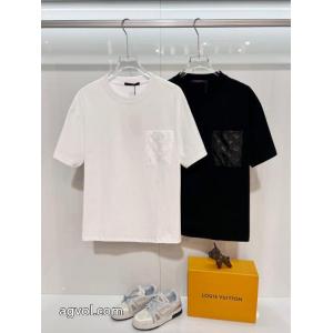 半袖Tシャツ通販 ブランドLOUIS VUITTONおしゃれに着こなせる 心惹かれるスタイル 魅惑