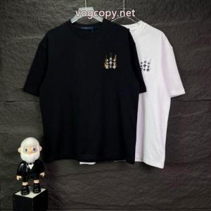 爆発的な人気 海外セレブ定番愛用  HOT新作登場通販 ブランドルイ ヴィトン半袖Tシャツ