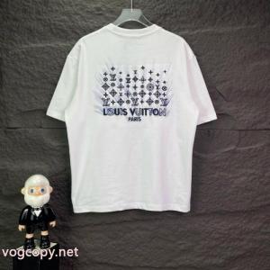 爆発的な人気 海外セレブ定番愛用  HOT新作登場通販 ブランドルイ ヴィトン半袖Tシャツ