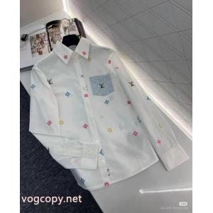 LOUIS VUITTON大流行中 透け感新作がイチ推し 高品質で綺麗偽物 通販長袖シャツ