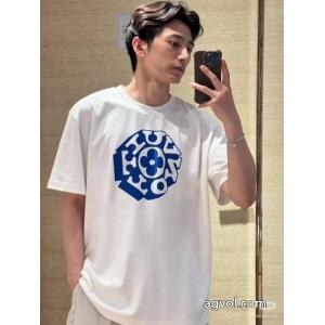 送料無料! 人気商品登場 映え度MAXLOUIS VUITTONコピー 品 ブランド半袖Tシャツ