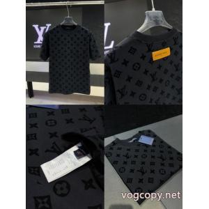 半袖Tシャツ質感に満足 個性的なデザイン 個性派 スーパー コピーLOUIS VUITTON