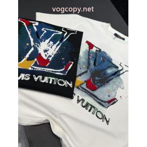 LOUIS VUITTON最新ルック 今季大人気のデザイン シンプルなデザイン半袖Tシャツブランド 偽物 激安