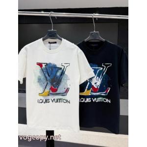 LOUIS VUITTON最新ルック 今季大人気のデザイン シンプルなデザイン半袖Tシャツブランド 偽物 激安