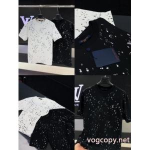 ブランド 偽物 激安 通販LOUIS VUITTON定番が欲しい方 話題人気商品 クラシカルなデザイン半袖Tシャツ