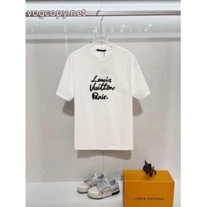人気掲載 新作入荷定番 注目の一品ブランド コピー s 級半袖TシャツLOUIS VUITTON