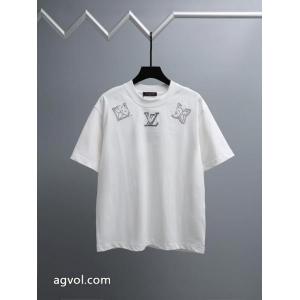 赤字超特価お買い得 最新のアイテム 新色入荷半袖Tシャツスーパー コピー ブランドLOUIS VUITTON