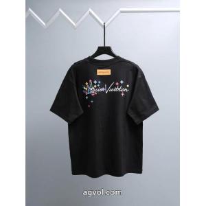 送料無料の日本製 質感に満足 正規品保証26秋冬半袖Tシャツスーパー コピールイ ヴィトン