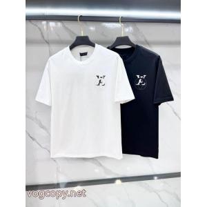 コピー ブランド 販売半袖Tシャツ着心地良さ 低価 今年らしい着こなしLOUIS VUITTON