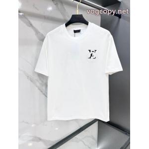 コピー ブランド 販売半袖Tシャツ着心地良さ 低価 今年らしい着こなしLOUIS VUITTON