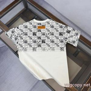 数量限定 大人気再入荷セール 欧米韓流/雑誌 偽物 ブランド ショップ半袖Tシャツルイ ヴィトン