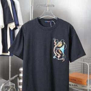 期限限定 2026最新入荷 最安価格に挑戦中激安 通販 ブランド半袖Tシャツルイ ヴィトン