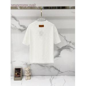 人気急上昇中 最先端ファション 一番人気！ブランド フェイクLOUIS VUITTON半袖Tシャツ