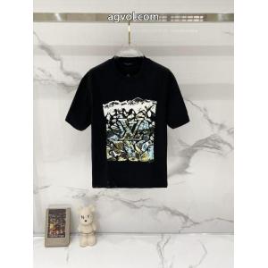 半袖Tシャツ2026年秋冬入荷 最安値保証 話題人気商品ルイ ヴィトンブランド 通販 激安