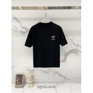最安値挑戦！ 限定セール＆送料無料 最新で一目惚れ半袖Tシャツブランド コピー 販売LOUIS VUITTON