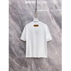 半袖Tシャツコピー ブランド 通販セレブや芸能人からも愛用 韓国人気 ロゴが素敵LOUIS VUITTON
