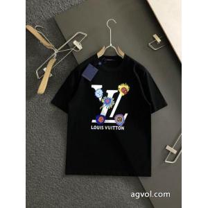 クラシック 爆発的人気　再入荷 超稀少LOUIS VUITTONブランド 通販 激安半袖Tシャツ