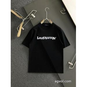 LOUIS VUITTON肌触りの良いサラりと 数に限りがある 優れものブランド コピー ショップ半袖Tシャツ