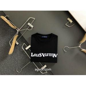 LOUIS VUITTON肌触りの良いサラりと 数に限りがある 優れものブランド コピー ショップ半袖Tシャツ