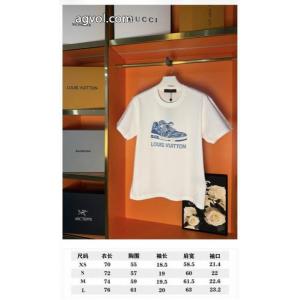 半袖TシャツLOUIS VUITTONブランド 偽物爆買い品質保証 海外限定 格安！    