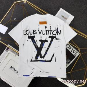 最先端ファション 海外大人気 大人気新作ブランド スーパー コピー半袖TシャツLOUIS VUITTON