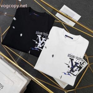 最先端ファション 海外大人気 大人気新作ブランド スーパー コピー半袖TシャツLOUIS VUITTON