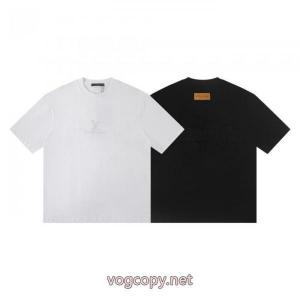 人気新作 男女兼用 最安値スーパー コピー 安心 LOUIS VUITTON半袖Tシャツ