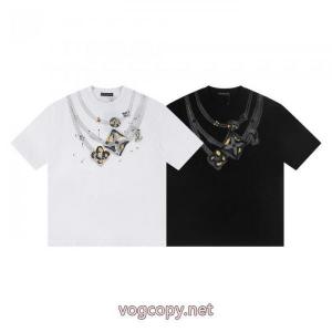 HOT新作登場 専門通販店 今すぐ欲しい半袖TシャツLOUIS VUITTONブランド 激安