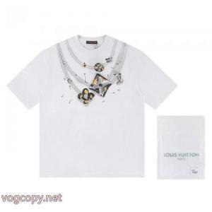 HOT新作登場 専門通販店 今すぐ欲しい半袖TシャツLOUIS VUITTONブランド 激安