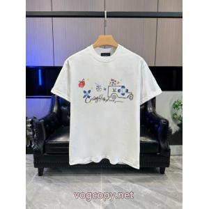 話題沸騰中  新作限定 早い者勝ち 大幅に値下げLOUIS VUITTON半袖Tシャツ偽 ブランド