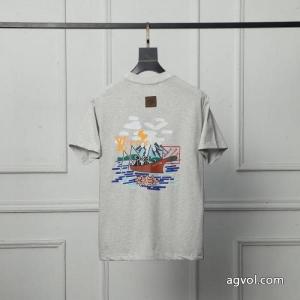 新作入荷定番人気 超激レア人気新作 機能性も忘れない！スーパー ブランド コピー半袖TシャツLOUIS VUITTON
