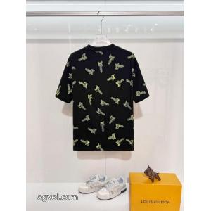 ルイ ヴィトン激安 ブランド 通販数量限定 絶妙な抜け感 2026夏季半袖Tシャツ