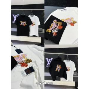 半袖Tシャツ2026大人気 一番人気 リラックスした雰囲気にLOUIS VUITTON激安 通販 ブランド
